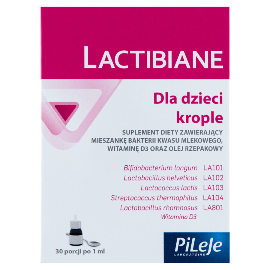 Lactibiane for children, drops, 30 ml