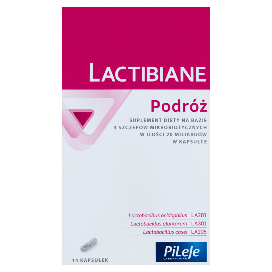 Lactibiane Travel, 14 Kapseln