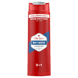 Old Spice, 3 in 1 shower gel for body, hair and face, Whitewater, 400 ml