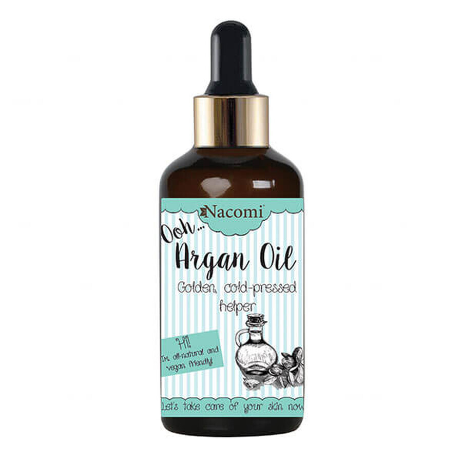 Nacomi, huile d'argan avec pipette, 50ml