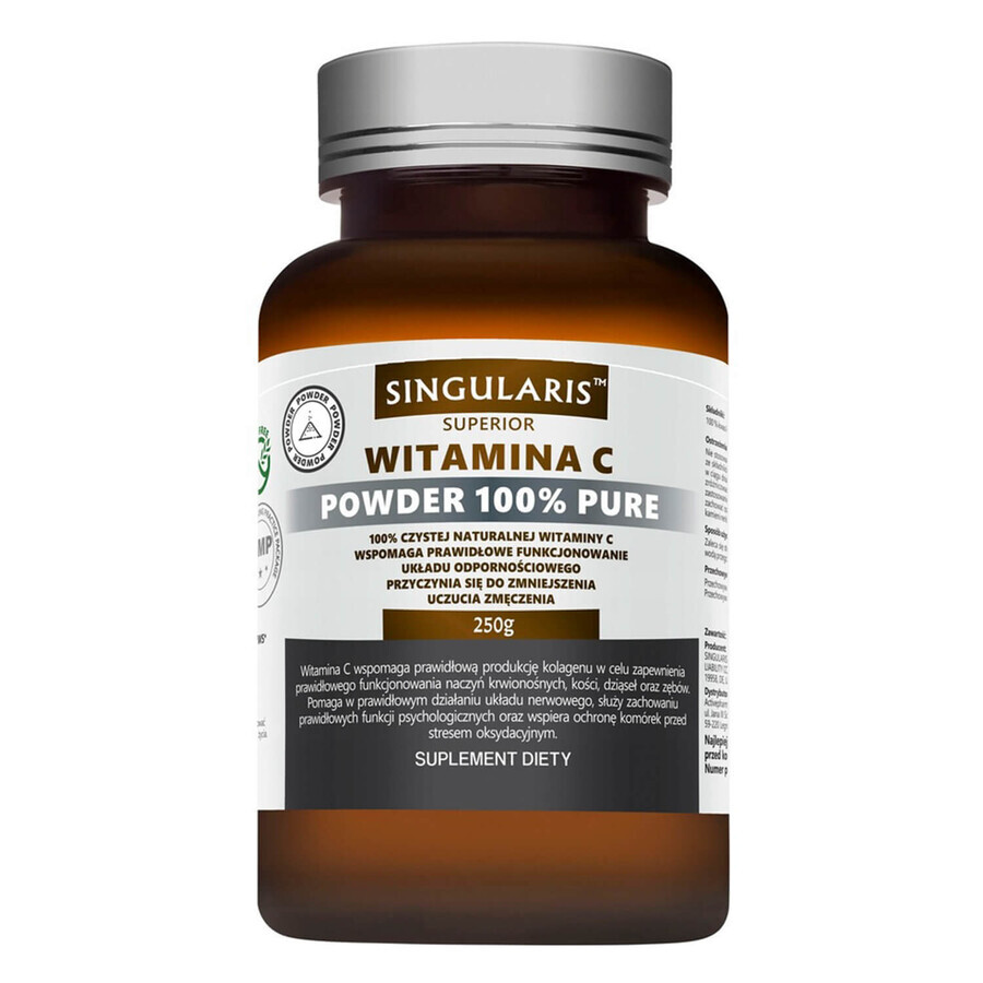 Singularis Superior Vitamin C powder 100%, 250 g