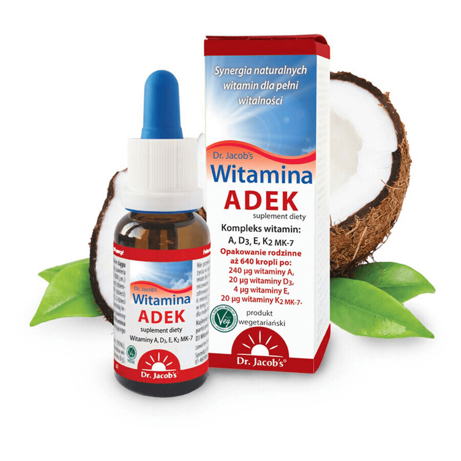 Dr. Jacob's Vitamin ADEK, drops, 20 ml