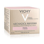 Vichy Neovadiol Rose Platinium, Rosenstärkende und revitalisierende Gesichtscreme für reife, glanzlose Haut, 50 ml