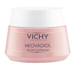 Vichy Neovadiol Rose Platinium, Rosenstärkende und revitalisierende Gesichtscreme für reife, glanzlose Haut, 50 ml