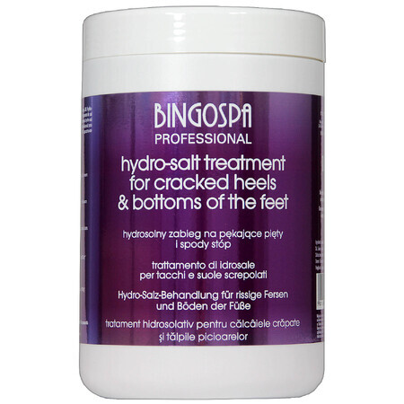 Bingospa, hydrosol behandeling voor gebarsten hielen en voetzolen, 1 kg