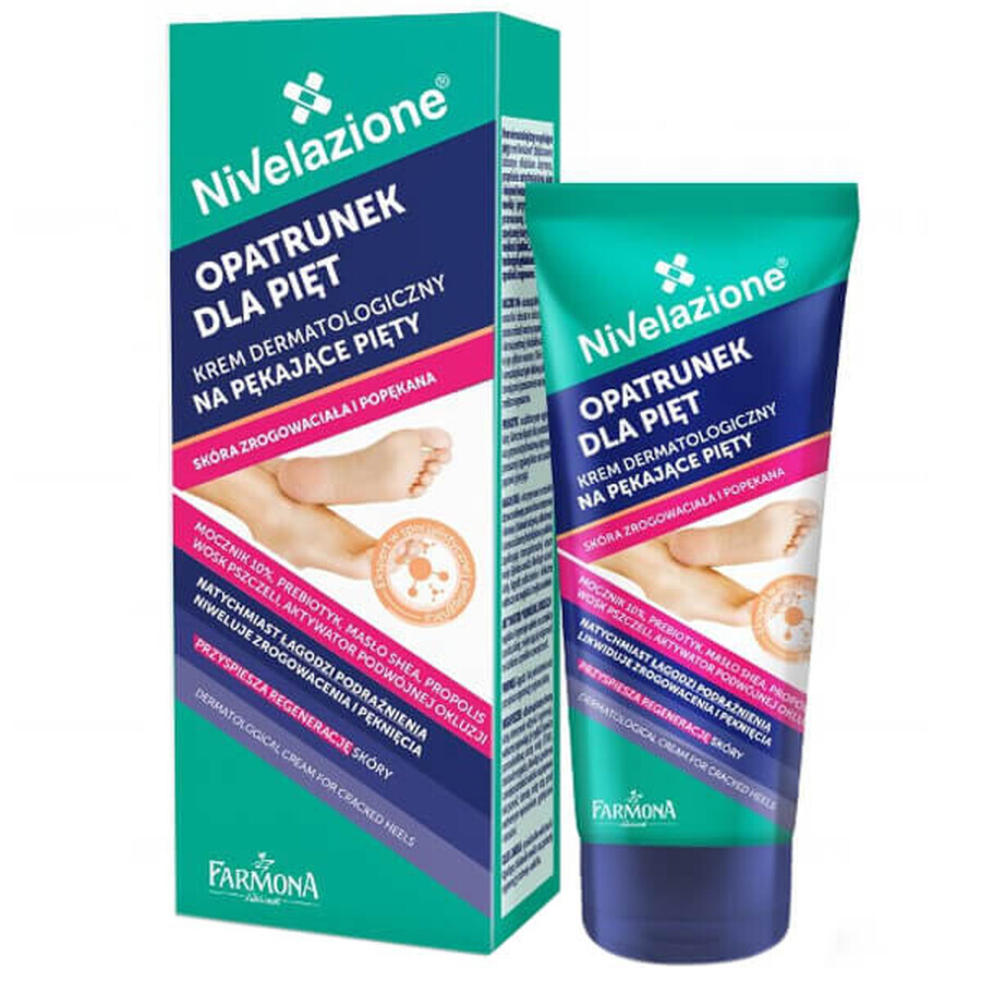 Farmona Nivelazione Opatrunek dla Heel, dermatologische Creme für rissige Fersen, keratinisierte und rissige Haut, 75 ml