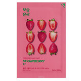 Holika Holika Pure Essence Mask Sheet Strawberry, Blattmaske aus Baumwolle, 1 Stück