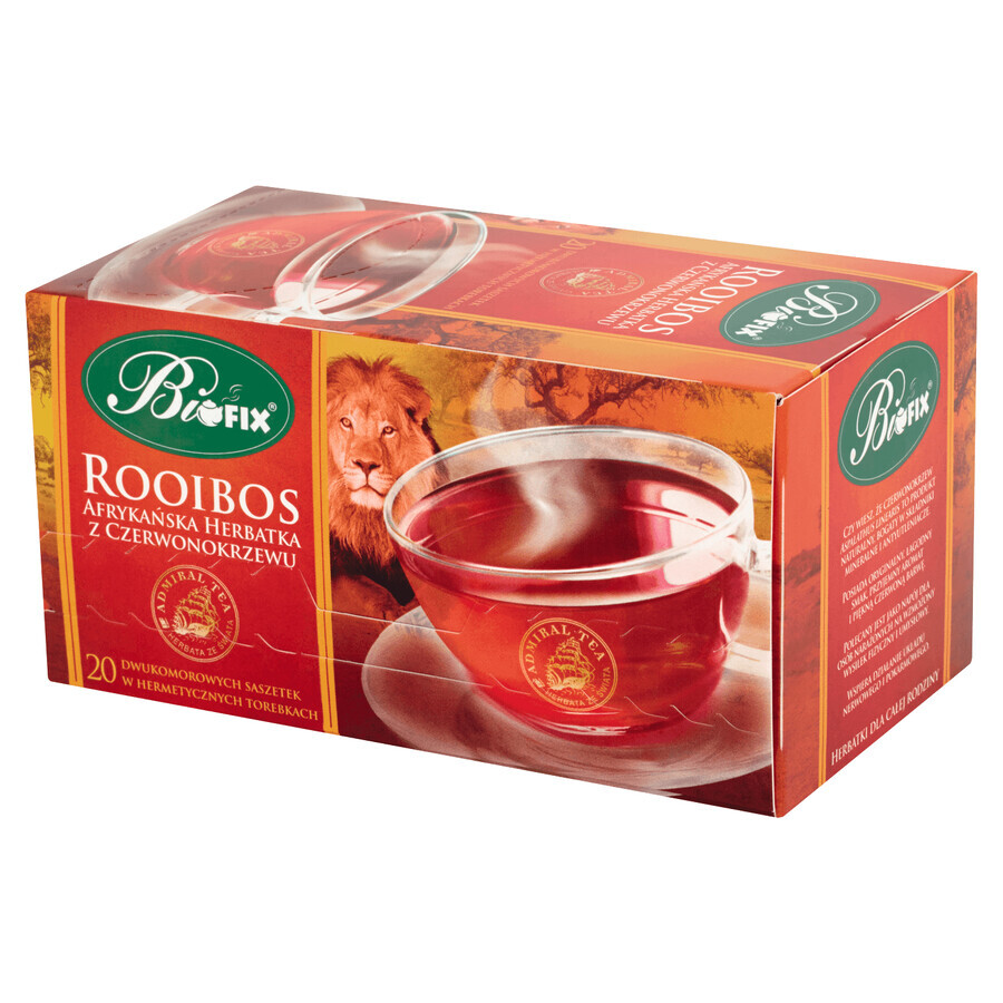 Bi Fix, Admiral Tea Rooibos, Tee, 20 Portionsbeutel