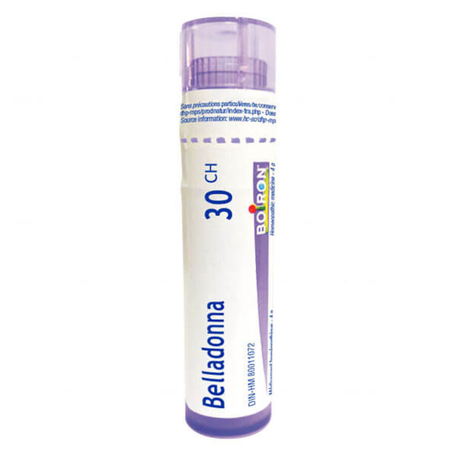 Boiron Belladonna 30 CH, Granulat, 4 g