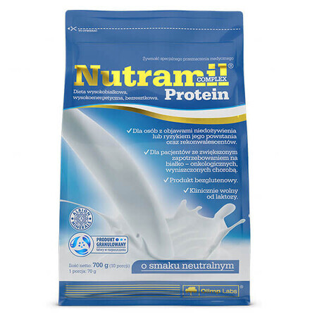 Olimp Nutramil Complex Protein, Nährstoffpräparat, neutraler Geschmack, 700 g