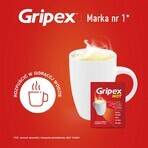 Gripex Hot 650 mg + 50 mg + 10 mg, Pulver zum Einnehmen, 8 Beutel