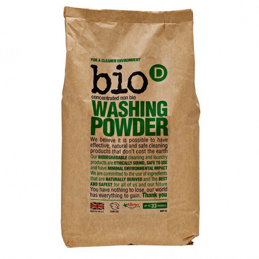 Bio-D, detergente universal, no biológico, 2 kg