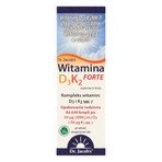 Dr. Jacob's Vitamina D3K2 Forte, picături, 20 ml