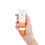 Vichy Capital Soleil, cremă de față anti-îmbătrânire 3 în 1, SPF 50+, 50 ml