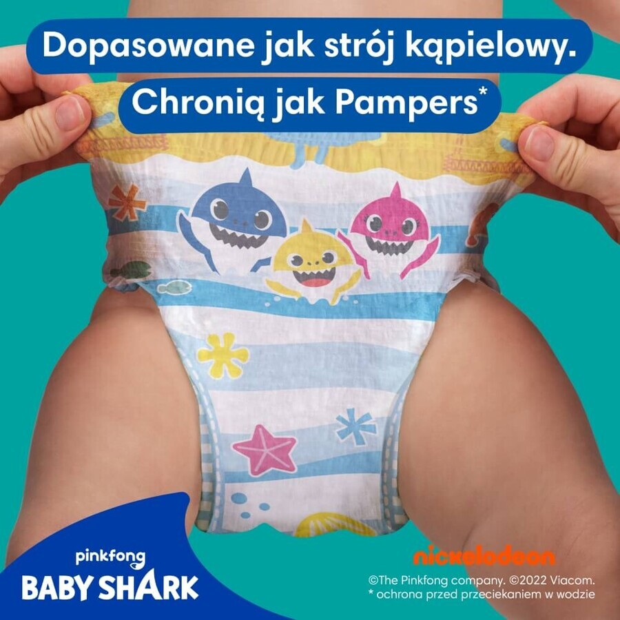 Pampers Splashers, Schwimmwindeln, Größe 4-5, 9-15 kg, 11 Stück