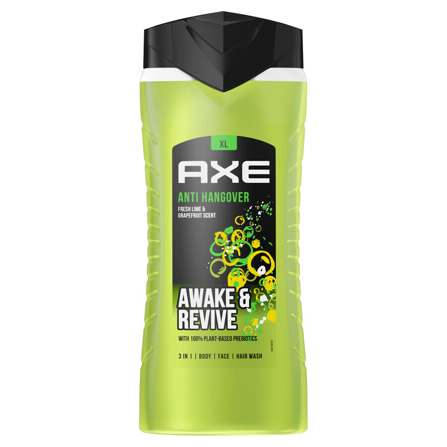 Axe, gel de duș 3 în 1, Anti Hangover 400 ml