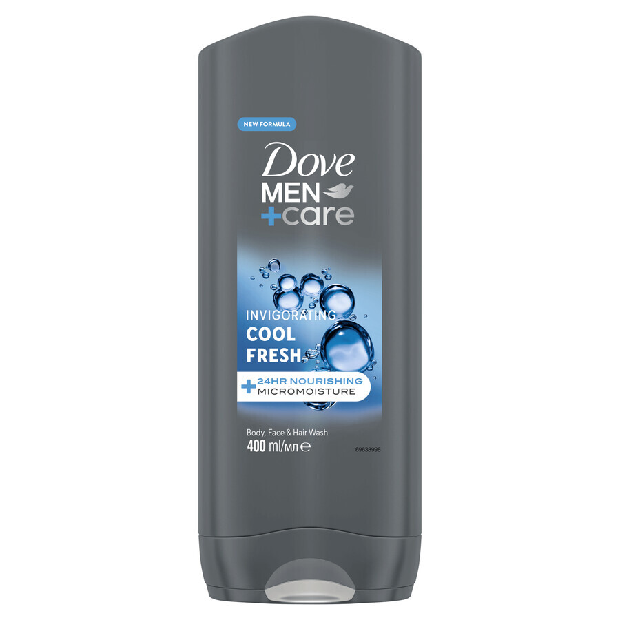 Dove, Men + Care gel doccia, Cool Fresh, 400 ml