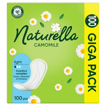 Naturella, Damenbinden, Kamille, Light, 100 Stück