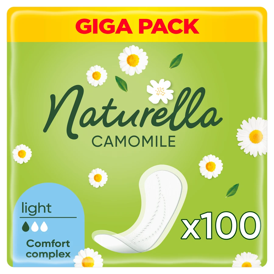 Naturella, Damenbinden, Kamille, Light, 100 Stück
