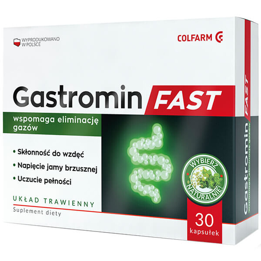 Gastromin Fast, 30 Kapseln