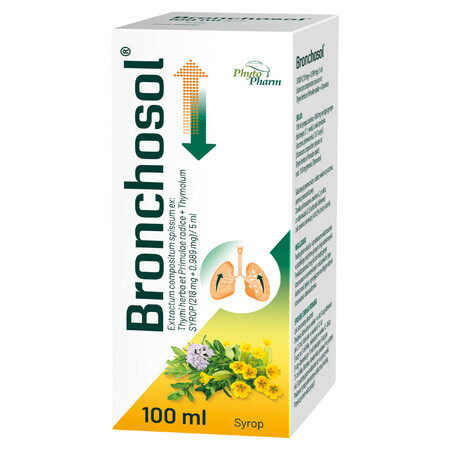 Bronchosol, syrup, 100 ml