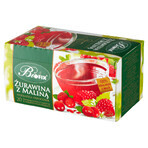 Bi Fix Premium Cranberry cu zmeură, ceai de fructe, 2 g x 20 plicuri