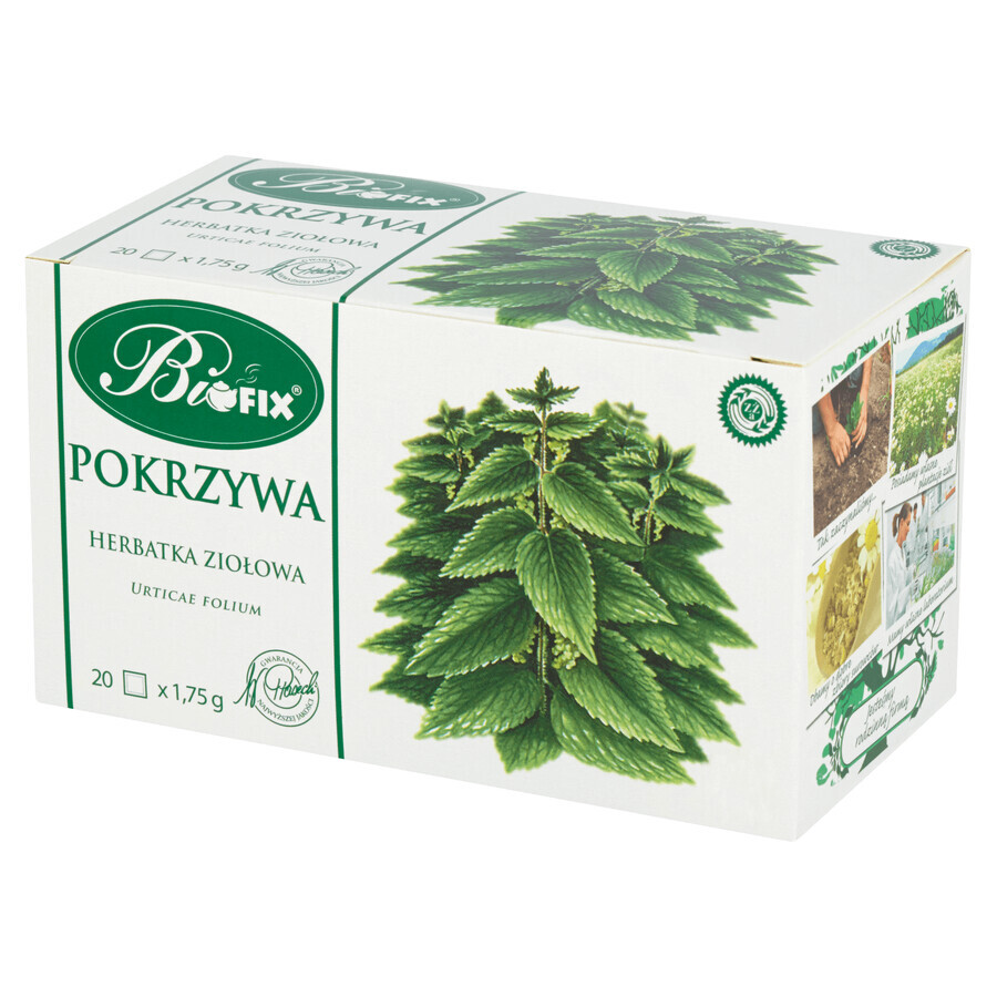 Bi Fix Urzică, ceai de plante, 1,75 g x 20 pliculețe