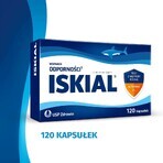 Iskial, Haifischleberöl + Vitamin D3, 120 Kapseln