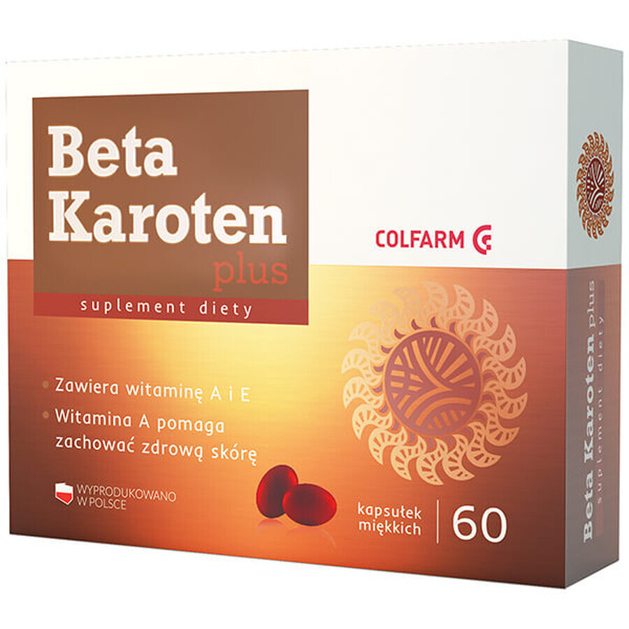 Beta-Carotin Plus, 60 Weichkapseln