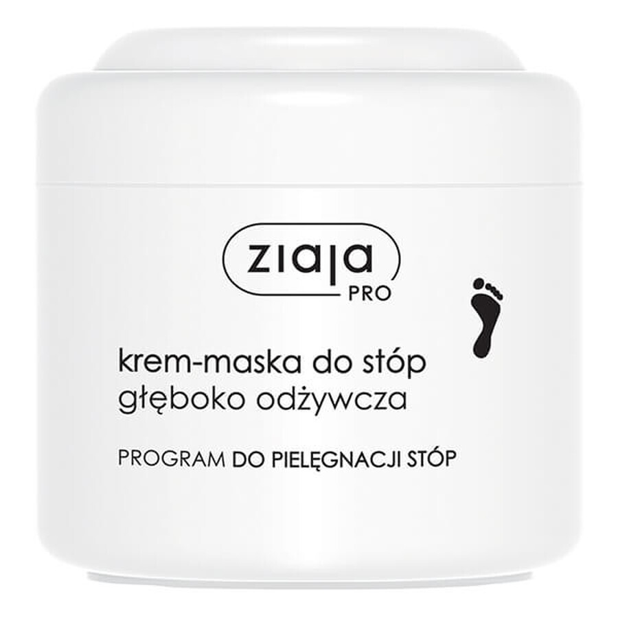 Ziaja Pro, tief nährende Fußcreme-Maske, 200 ml