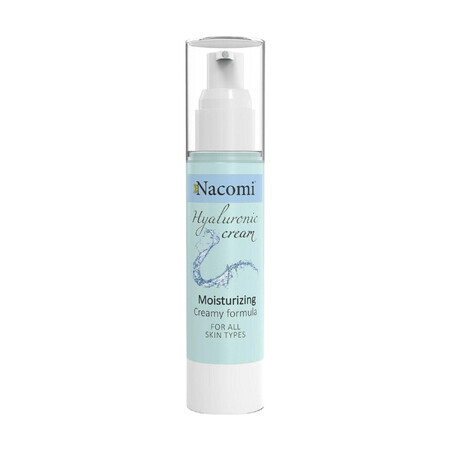 Nacomi, gel-cremă hidratant, hialuronic, 50 ml