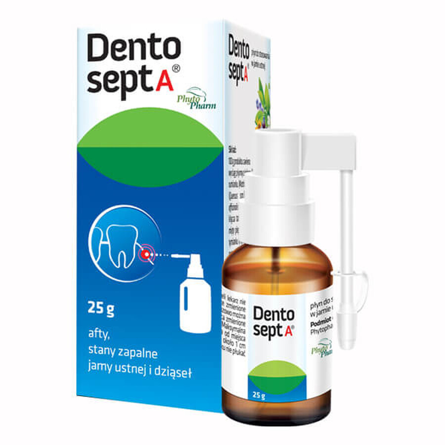 Dentosept A, Mundspülung, mit Applikator, 25 g