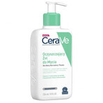 CeraVe, cleansing gel with ceramides, normal and oily skin, 236 ml