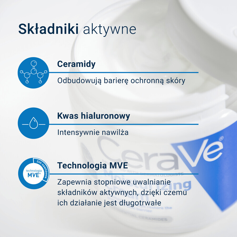 CeraVe, lozione idratante per viso e corpo con ceramidi, per pelli secche e molto secche, 177 ml