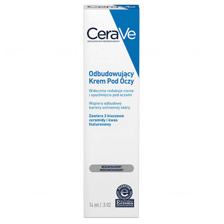 CeraVe, restaurative Augencreme, normale und trockene Haut, 14 ml