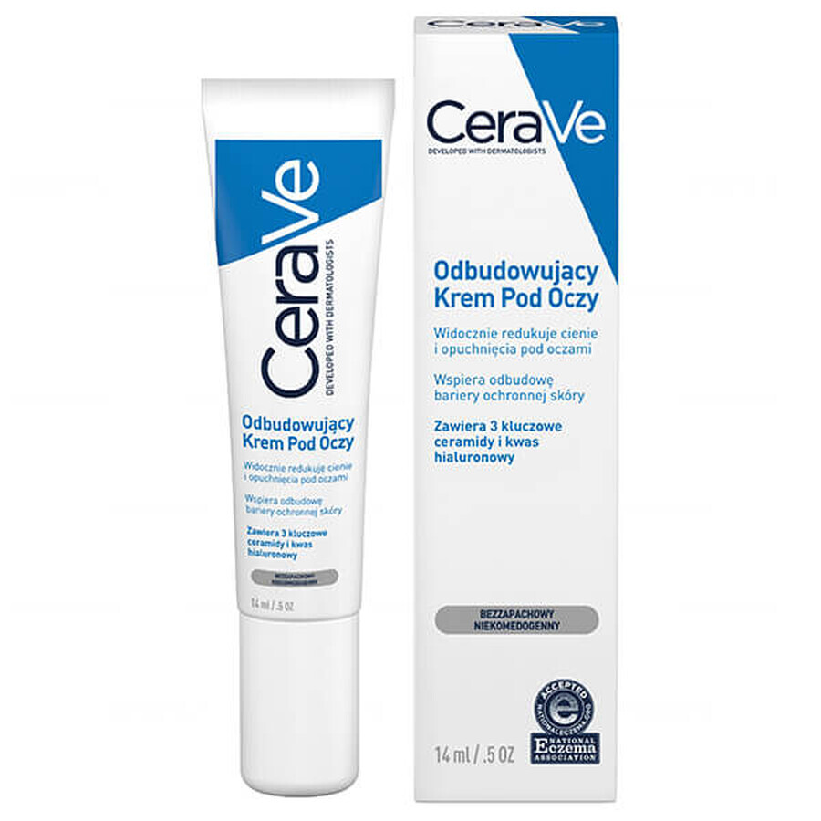 CeraVe, restaurative Augencreme, normale und trockene Haut, 14 ml