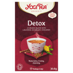 Yogi Tea Detox, Entgiftungstee BIO, 1,8 g x 17 Beutel