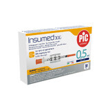 Pic Solution Insumed, Insulinspritzen 0,50 ml, 30G x 8 mm, 30 Stück