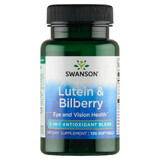 Swanson, Lutein and Blueberry, 120 Capsules