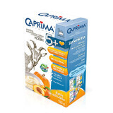 Caprima Premium Brei aus Mais und Reis mit Ziegenvollmilch, Kürbis und Pfirsich, glutenfrei, nach 5 Monaten, 225 g