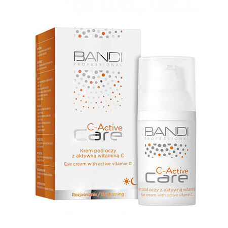 Bandi C-Active Care, crème pour les yeux à la vitamine C active, 30 ml