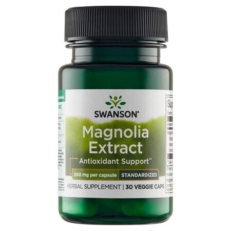 Swanson Magnolia Extract, magnolia, 30 vegetarian capsules