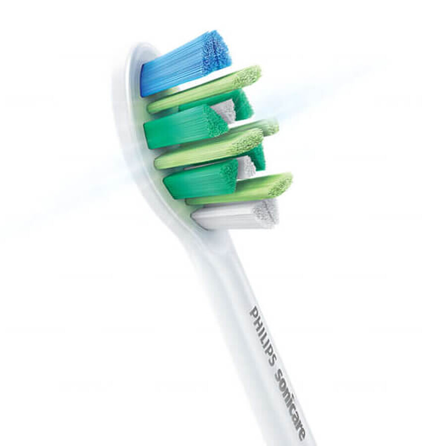 Philips, vârfuri de schimb pentru periuța de dinți sonică Sonicare InterCare Standard, HX9002/10, 2 bucăți