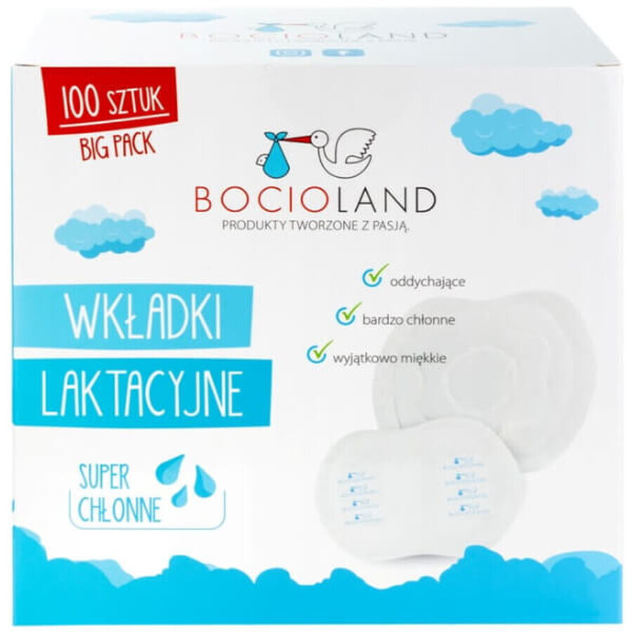 Bocioland, Stilleinlagen, super saugfähig, 100 Stück