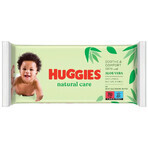 Huggies Natural Care, vochtige doekjes, 3 x 56 stuks