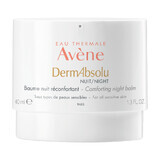 Avène DermAbsolu, crème confort, crème de nuit, peaux sensibles et matures, 40 ml