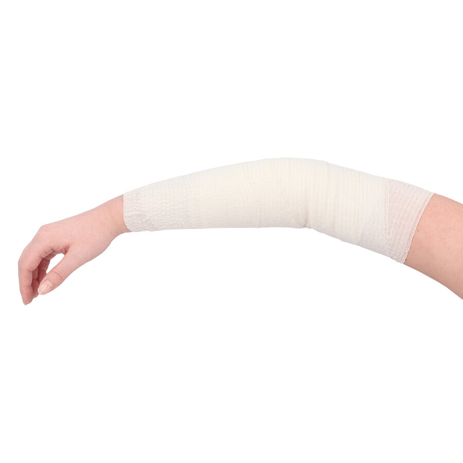 SEMA Protect, elastische Bandage mit 2 Verschlüssen, 15 cm x 5 m, 1 Stück