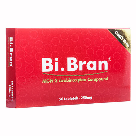 Bi.Bran 250 MGN-3 Arabinoxylan Compound, 50 Tabletten