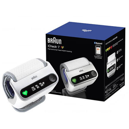 Braun iCheck 7 BPW4500, tensiómetro electrónico de muñeca