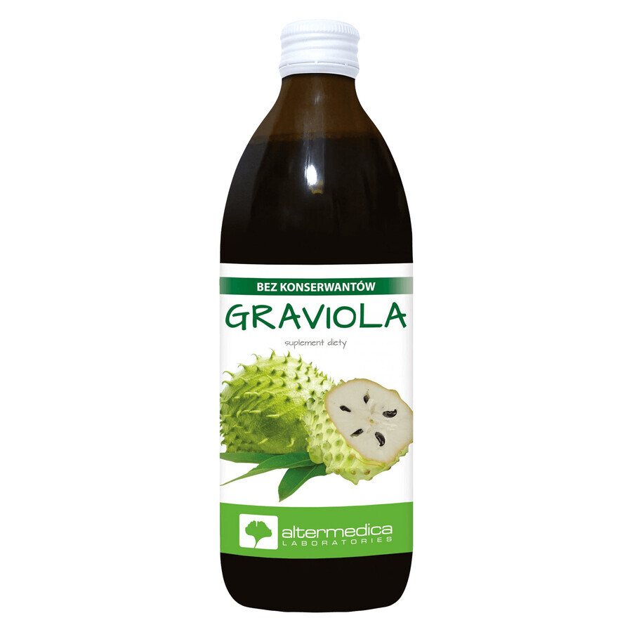 Alter Medica Graviola, purée de fruits, 500 ml